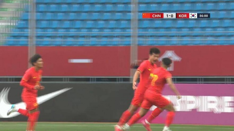 U22國(guó)足1-0韓國(guó)全場(chǎng)數(shù)據(jù)：控球率49%落后韓國(guó)，10射7正領(lǐng)先對(duì)手