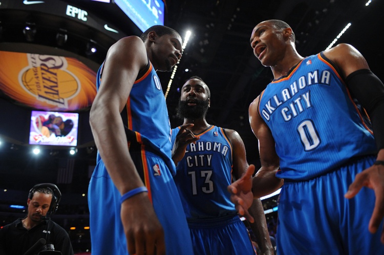 雷霆三少得分全部進入歷史前20！他們是NBA歷史最大的如果嗎？